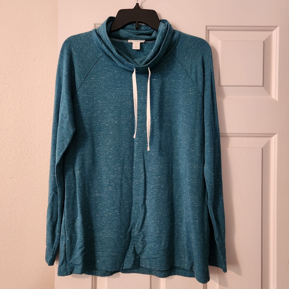 Loft Slub knit Lightweight Sweatshirt Size Small